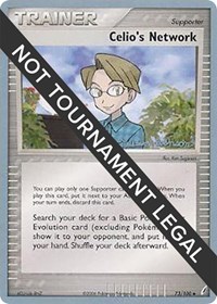 Celio's Network - 2008 (Tristan Robinson) 73/100 World Championship Decks Pokémon card