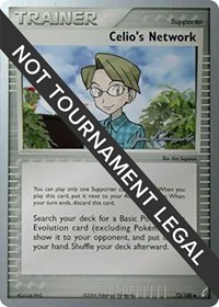 Celio's Network - 2008 (Jason Klaczynski) 73/100 World Championship Decks Pokémon card