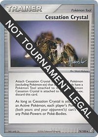 Cessation Crystal - 2008 (Dylan Lefavour) 74/100 World Championship Decks Pokémon card