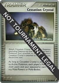 Cessation Crystal - 2008 (Tristan Robinson) 74/100 World Championship Decks Pokémon card