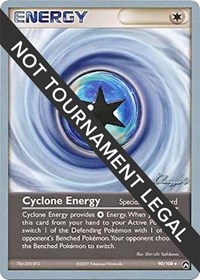 Cyclone Energy - 2008 (Jason Klaczynski) 90/108 World Championship Decks Pokémon card