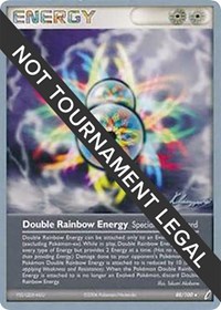 Double Rainbow Energy - 2008 (Jason Klaczynski) 88/100 World Championship Decks Pokémon card