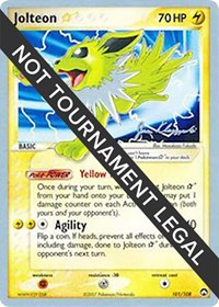Jolteon Star - 2008 (Jason Klaczynski) 101/108