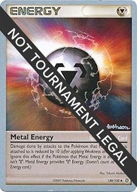Metal Energy - 2008 (Tristan Robinson) 130/132 World Championship Decks Pokémon card