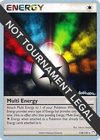Multi Energy - 2008 (Tristan Robinson) 118/123 World Championship Decks Pokémon card