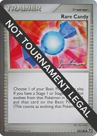 Rare Candy - 2008 (Jason Klaczynski) 102/105 World Championship Decks Pokémon card