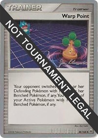 Warp Point - 2008 (Jason Klaczynski) 88/100 World Championship Decks Pokémon card