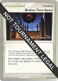 Broken Time-Space - 2009 (Jason Martinez) 104/127 World Championship Decks Pokémon card