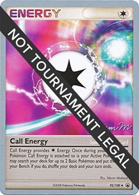 Call Energy - 2009 (Jason Martinez) 92/100 World Championship Decks Pokémon card