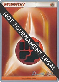 Fighting Energy - 2009 (David Cohen) World Championship Decks Pokémon card