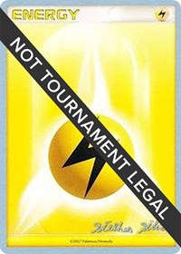 Lightning Energy - 2009 (Stephen Silvestro) World Championship Decks Pokémon card
