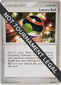 Luxury Ball - 2009 (Jason Martinez) 86/100 World Championship Decks Pokémon card