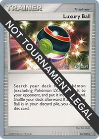 Luxury Ball - 2009 (David Cohen) 86/100 World Championship Decks Pokémon card