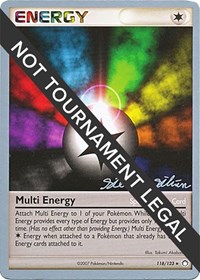 Multi Energy - 2009 (Stephen Silvestro) 118/123 World Championship Decks Pokémon card