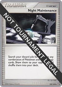 Night Maintenance - 2009 (Tsubasa Nakamura) 120/132 World Championship Decks Pokémon card