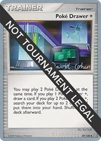Poke Drawer + - 2009 (David Cohen) 89/100 World Championship Decks Pokémon card