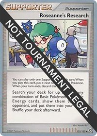 Roseanne's Research - 2009 (David Cohen) 125/132 World Championship Decks Pokémon card