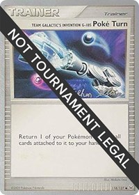Team Galactic's Invention G-105 Poke Turn - 2009 (Stephen Silvestro) 118/127 World Championship Decks Pokémon card