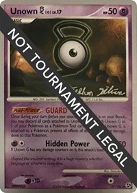 Unown [G] - 2009 (Stephen Silvestro) 57/106