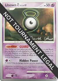 Unown [G] - 2009 (David Cohen) 57/106