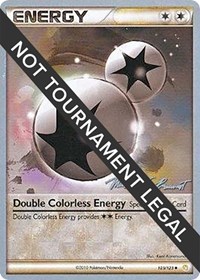 Double Colorless Energy - 2010 (Michael Pramawat) 103/123 World Championship Decks Pokémon card