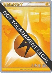 Lightning Energy - 2010 (Yuta Komatsuda) World Championship Decks Pokémon card