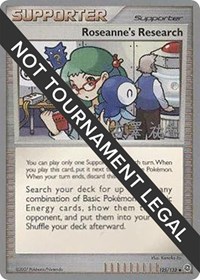 Roseanne's Research - 2010 (Yuka Furusawa) 125/132 World Championship Decks Pokémon card