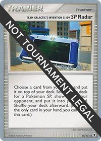 Team Galactic's Invention G-109 SP Radar - 2010 (Yuta Komatsuda) 96/111 World Championship Decks Pokémon card