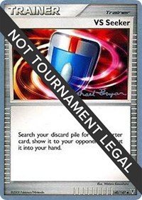VS Seeker - 2010 (Mychael Bryan) 140/147 World Championship Decks Pokémon card
