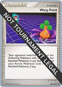 Warp Point - 2010 (Michael Pramawat) 88/100 World Championship Decks Pokémon card