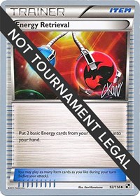 Energy Retrieval - 2011 (Christopher Kan) 92/114 World Championship Decks Pokémon card