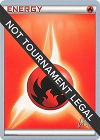Fire Energy - 2011 (Christopher Kan) World Championship Decks Pokémon card
