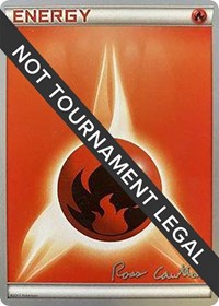 Fire Energy - 2011 (Ross Cawthon) World Championship Decks Pokémon card