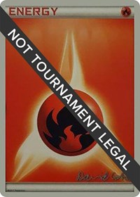Fire Energy - 2011 (David Cohen) World Championship Decks Pokémon card