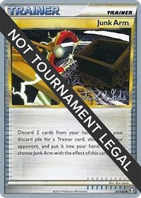 Junk Arm - 2011 (Gustavo Wada) 87/102 World Championship Decks Pokémon card