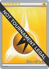 Lightning Energy - 2011 (David Cohen) World Championship Decks Pokémon card