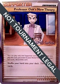 Professor Oak's New Theory - 2011 (David Cohen) 83/95 World Championship Decks Pokémon card