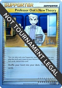 Professor Oak's New Theory - 2011 (Gustavo Wada) 101/123 World Championship Decks Pokémon card