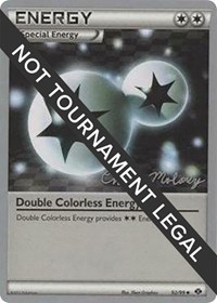 Double Colorless Energy - 2012 (Chase Moloney) 92/99 World Championship Decks Pokémon card
