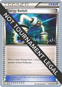 Energy Switch - 2012 (Shuto Itagaki) 94/114 World Championship Decks Pokémon card