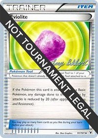 Eviolite - 2012 (Zachary Bokhari) 91/101 World Championship Decks Pokémon card