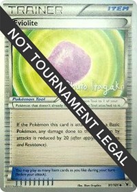 Eviolite - 2012 (Shuto Itagaki) 91/101 World Championship Decks Pokémon card