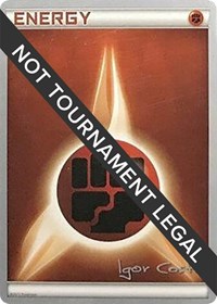 Fighting Energy - 2012 (Igor Costa) World Championship Decks Pokémon card