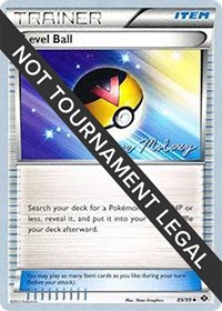 Level Ball - 2012 (Chase Moloney) 89/99 World Championship Decks Pokémon card