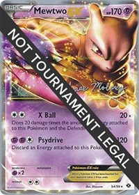 Mewtwo EX - 2012 (Chase Moloney) 54/99