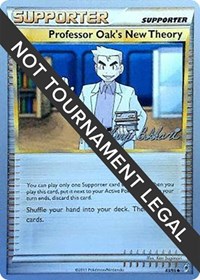 Professor Oak's New Theory - 2012 (Zachary Bokhari) 83/95 World Championship Decks Pokémon card