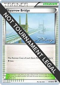 Skyarrow Bridge - 2012 (Chase Moloney) 91/99 World Championship Decks Pokémon card
