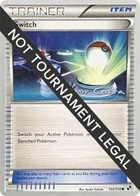 Switch - 2012 (Igor Costa) 104/114 World Championship Decks Pokémon card