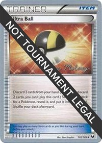 Ultra Ball - 2012 (Chase Moloney) 102/108 World Championship Decks Pokémon card