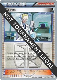 Colress - 2013 (Ian Whiton) 118/135 World Championship Decks Pokémon card